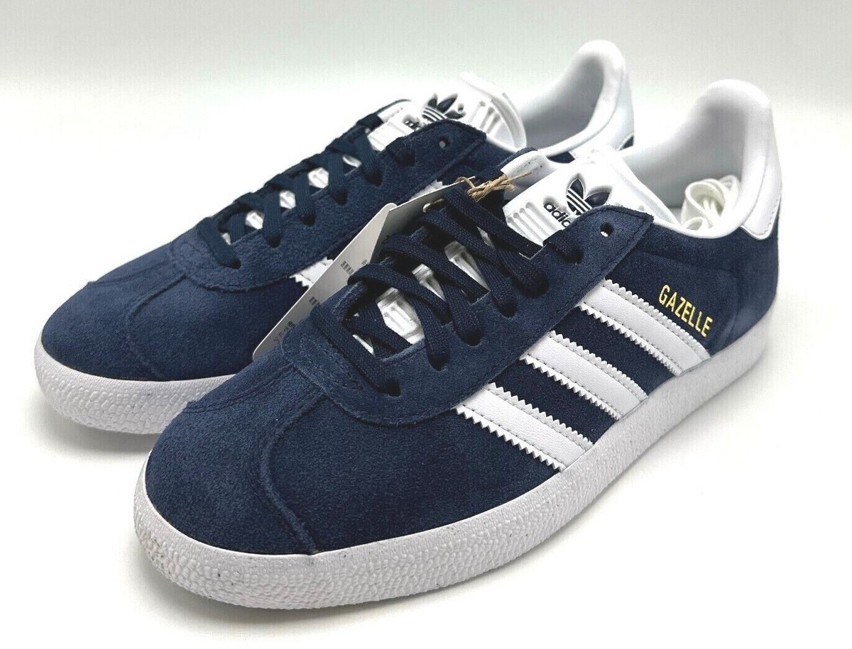 ADIDAS Gazelle Navy White BB5478 Men's shoes sz 4-12 | eBay