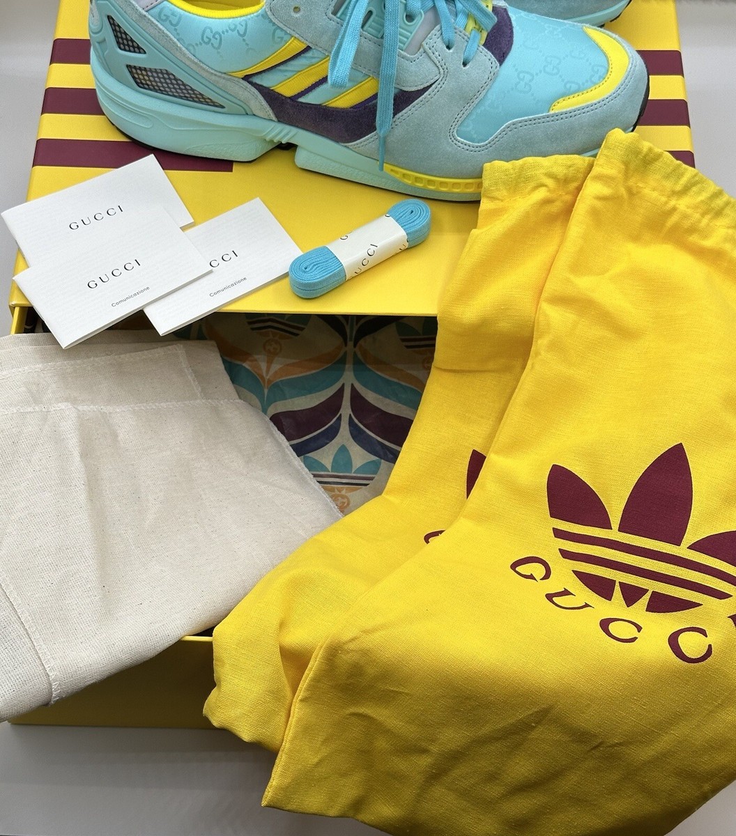 GUCCI × adidas ZX8000 