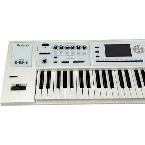 Roland FA-06 61 Key Synthesizer WHITE Music Workstation Good GP | eBay