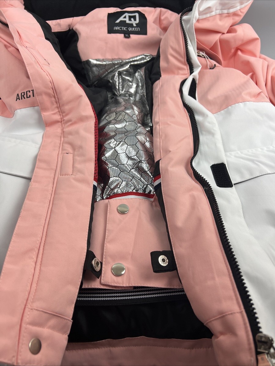 Arctic Queen Women's Outdoor Waterproof Snow Ski Jacket Sz: XL