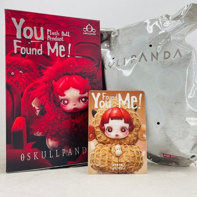 POP MART x Skullpanda You Found Me Series Plush Doll Pendant