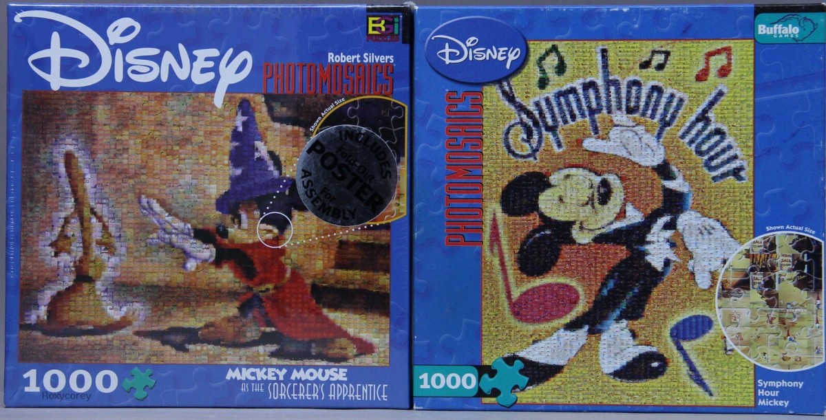 Disney Mickey Mouse Sorcerer's Apprentice Symphony Hour 1000 Piece