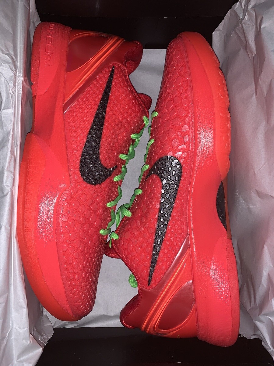 Size 13 - Nike Zoom Kobe 6 Protro Low Reverse Grinch | eBay