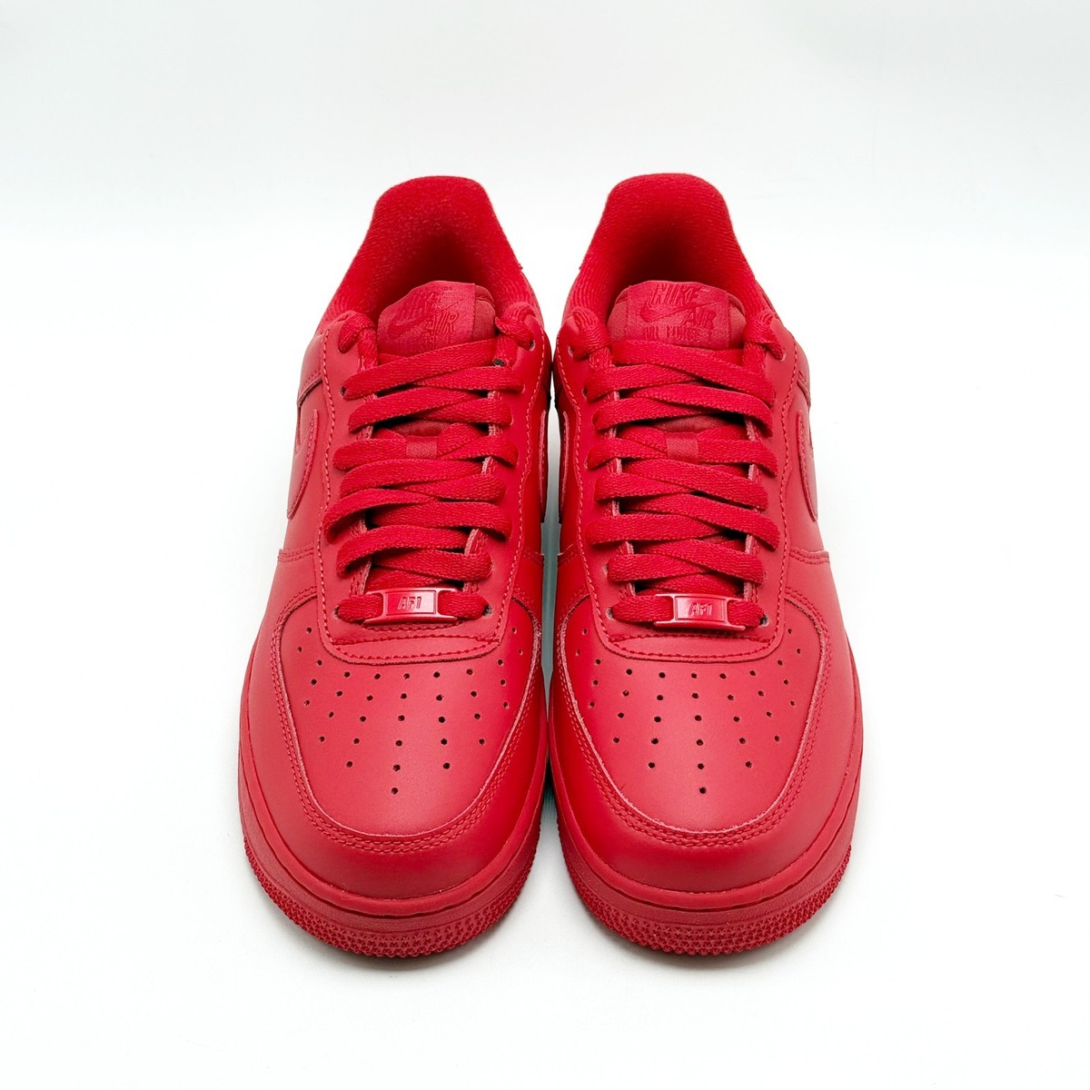 Size 8 - Nike Air Force 1 Low Triple Red for sale online | eBay