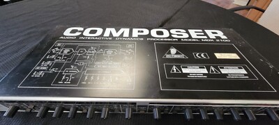 ベリンガー MDX-2100 2ch コンプレッサー behringer MDX2100 COMPOSER