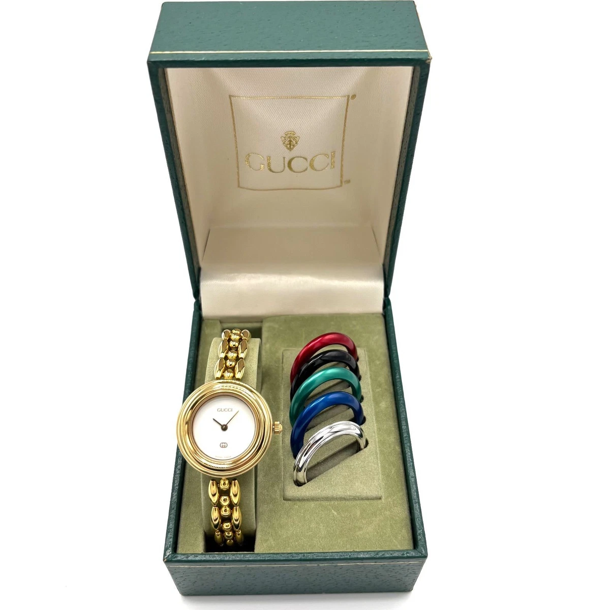 Gucci 1100 Bangle Wristwatches for sale | eBay