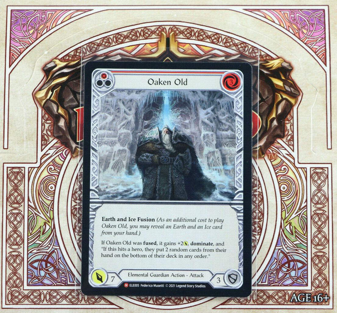 Flesh And Blood Oaken Old (1) Standard 1st Edition ELE005 Tales of