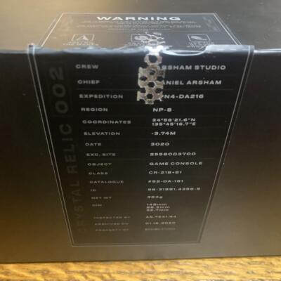 Daniel Arsham CRYSTAL RELIC 002 Game Boy Nintendo Crystal Limited