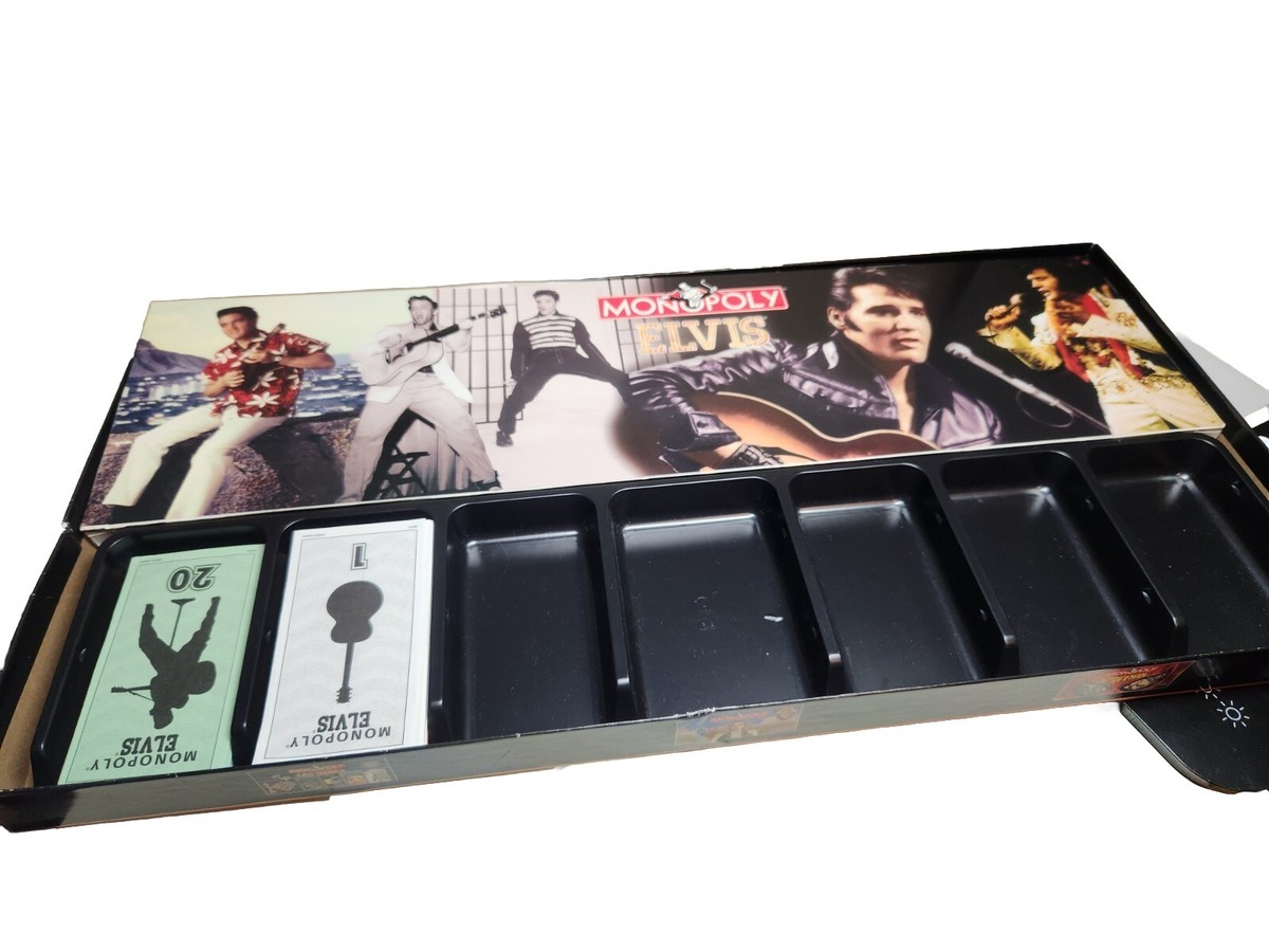 Parker Brothers Monopoly Elvis 25th Anniversary Collector's