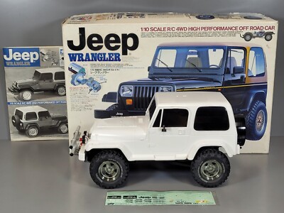 Vintage Use Tamiya RC 1/10 Jeep Wrangler 4WD 58141 CC01 Chassis
