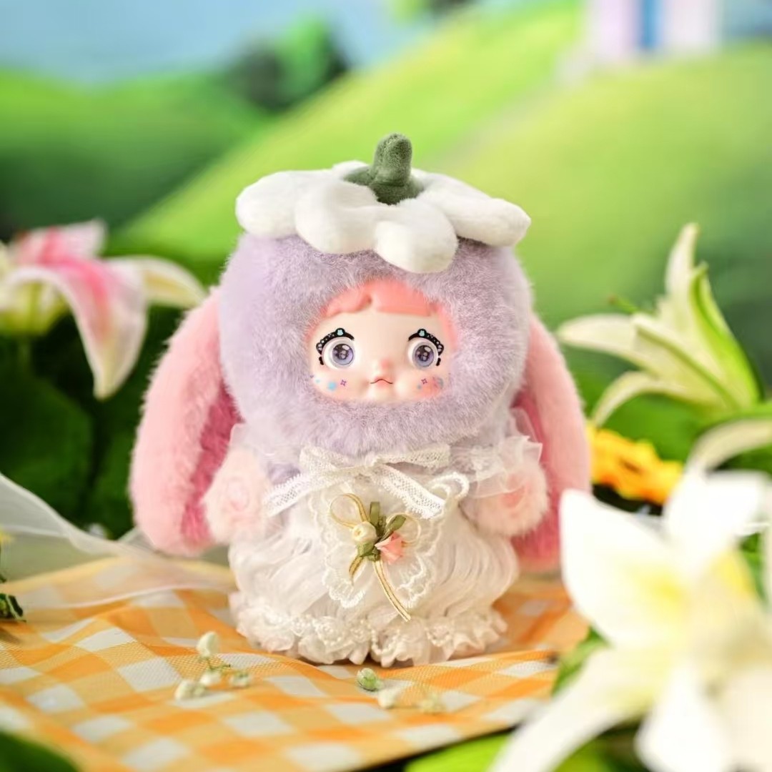 Hidden Lily Nommi Garden Rabbit Series Plush Vinyl Doll Confirmed