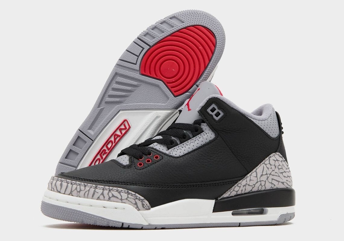 Air Jordan 3 Retro OG Black Cement (2024) DN3707-010 Mens & Gs 4