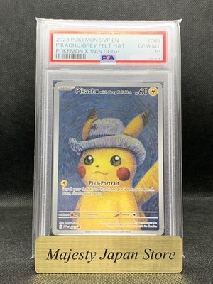 PSA 10 Van Gogh Pikachu with Grey Felt Hat SVP EN 085 Promo