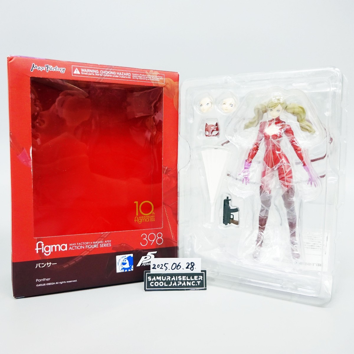 figma 398 Persona 5 Panther Ann Takamaki Action Figure Max Factory