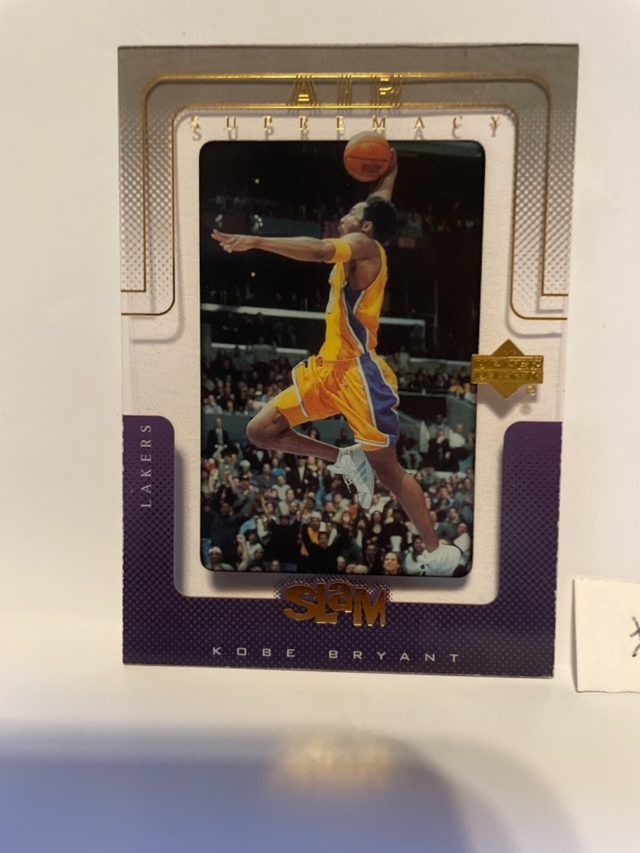 2000-01 Upper Deck NBA Air Supremacy Slam Kobe Bryant acetate card