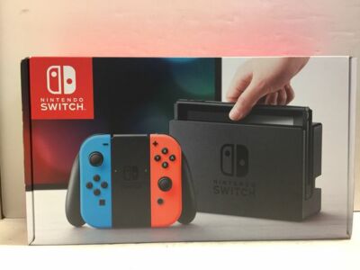 Nintendo HAD S KABAA USZ Switch with Neon Blue and Neon Red Joy