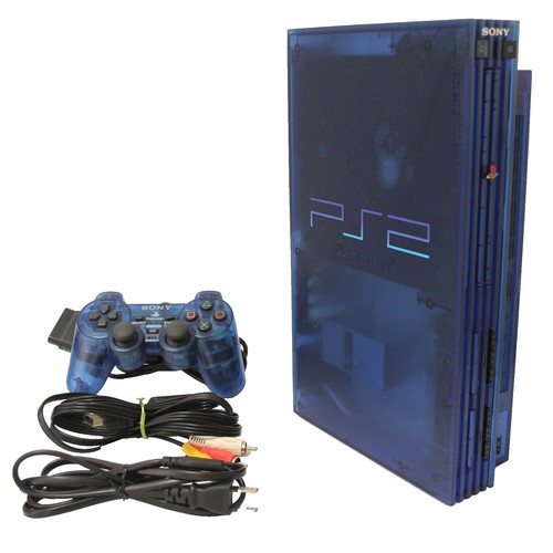 PS2 Aqua Blue SCPH 39000 AQ Console only Playstation 2 Fat [H] | eBay