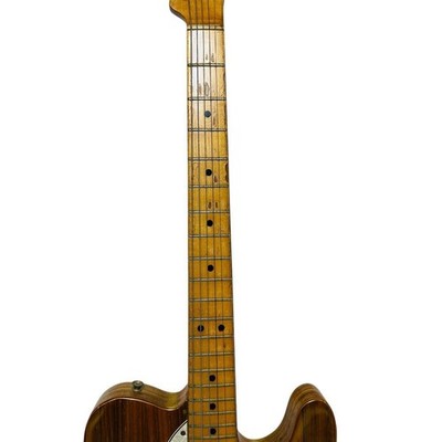 Rare Teisco TE‑440 Thinline Telecaster Style Guitar Natural Japan