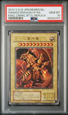 PSA10 The Winged Dragon of Ra Ultra Rare Yu-Gi-Oh | eBay