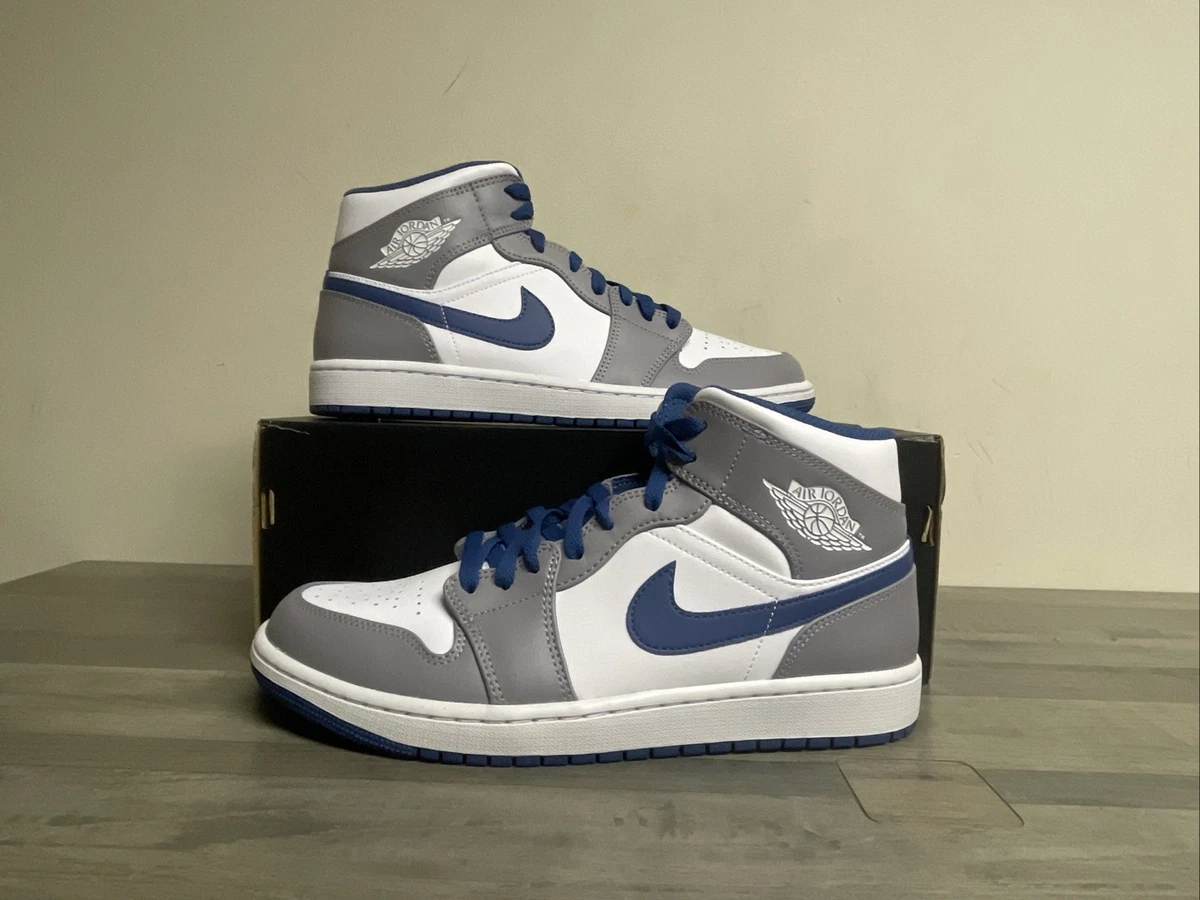 Jordan 1 Mid True Blue | eBay