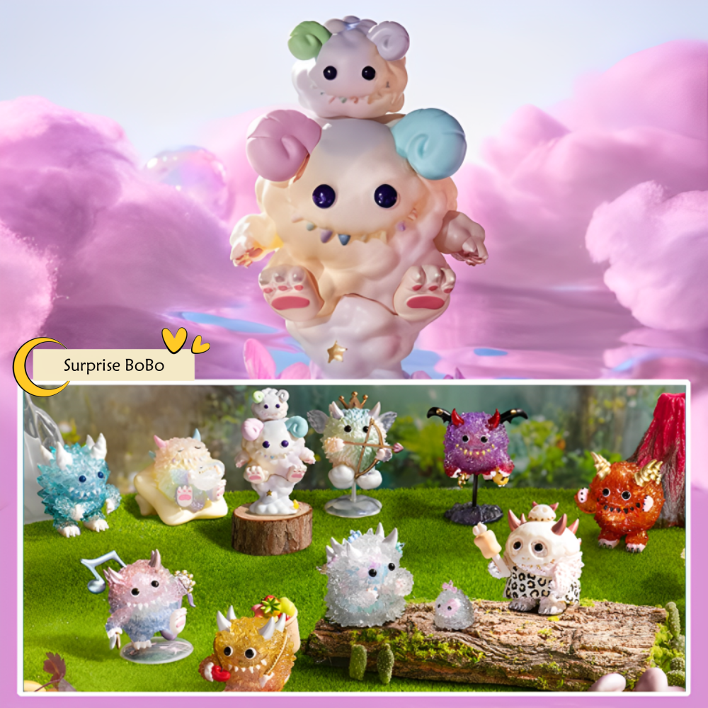 INSTINCTOY FLUFFY JOYFUL LIFE SERIES CONFIRMED BLIND BOX FIGURE