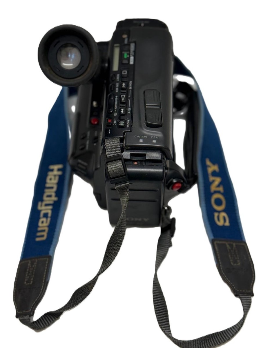 Vintage Sony Handycam CCD-TR7 8mm Video Cassette Recorder