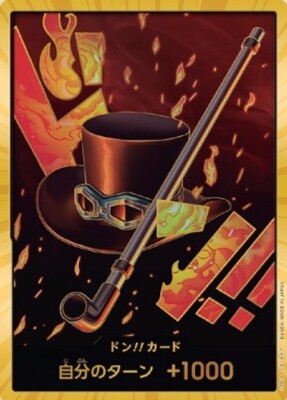 Gold Frame Sabo ONE PIECE DON !! Card The Best PRB-01 Japan/A1 | eBay