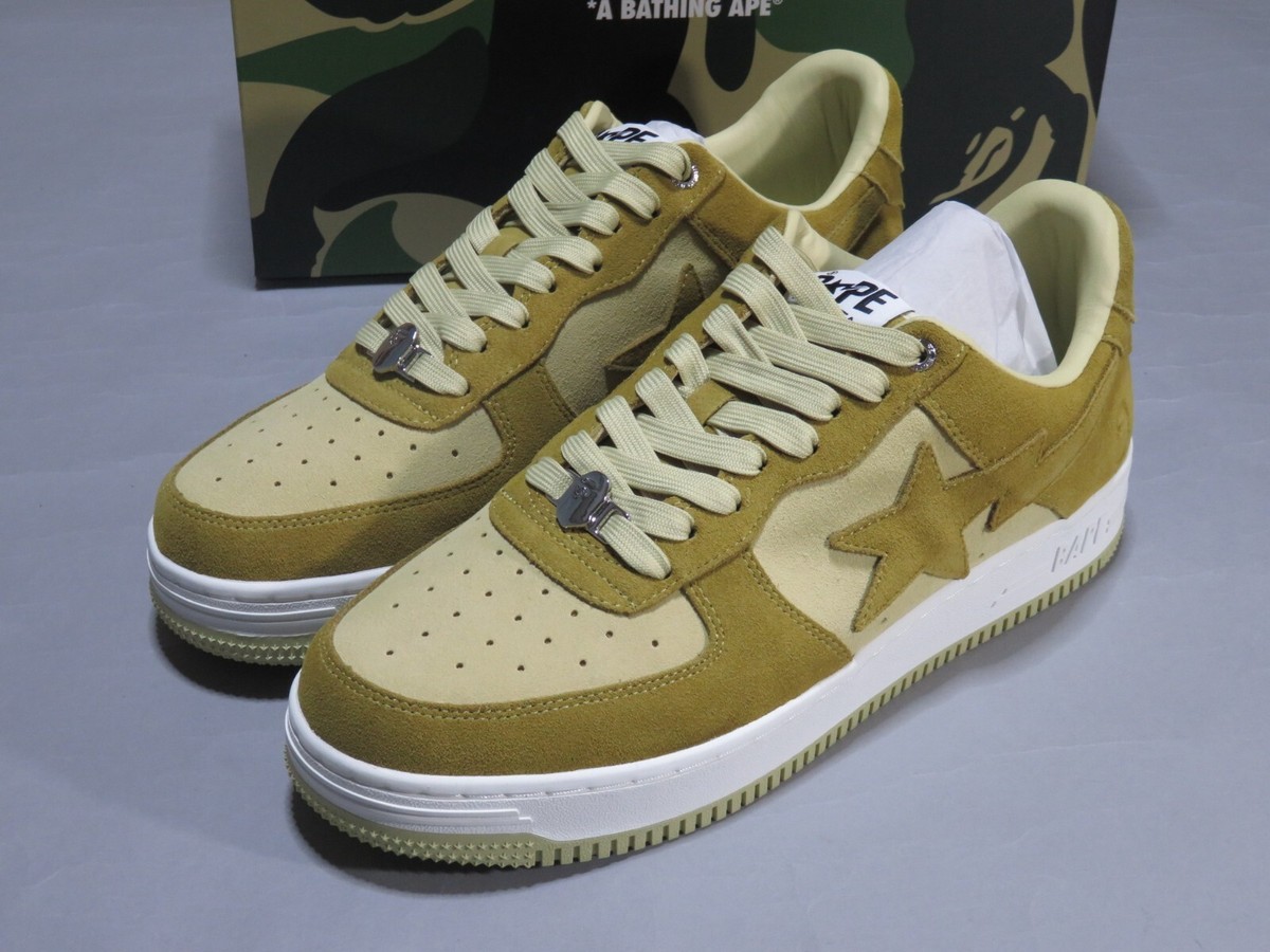 33453 bape bape bapesta beige suede BGX US12 | eBay