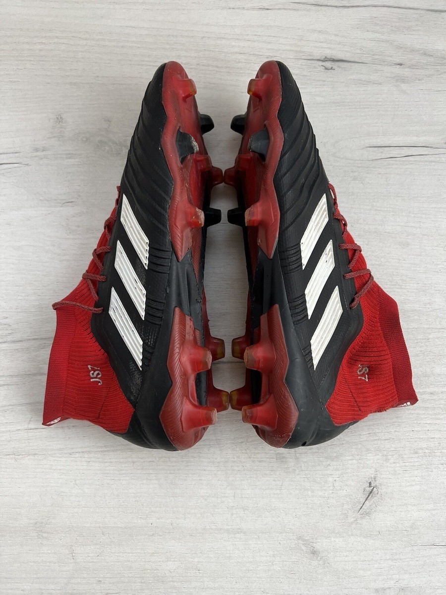 Adidas Predator 18.1 FG Controlskin Black Red Football Cleats