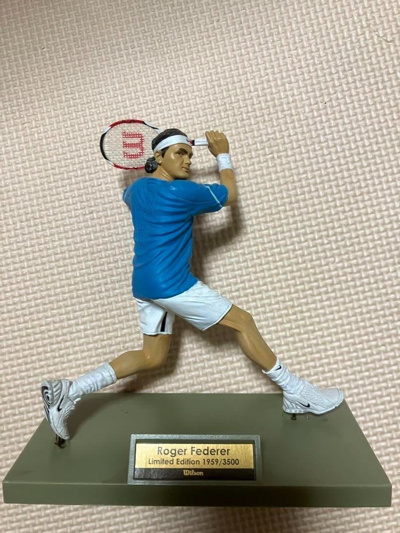 Roger Federer Figure Wilson 2007 Tennis Japan 3500 Limited Edition