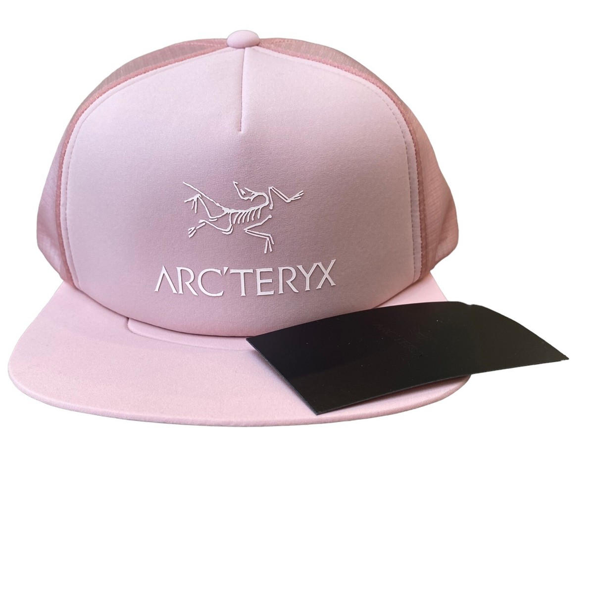 Arc'teryx Logo Trucker Flat Hat Cap Snapback Mesh Logo Bliss Dusty