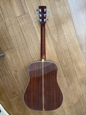 Acoustic Guitar Yamaki YD-35 Spruce Top Natural Made in Japan with