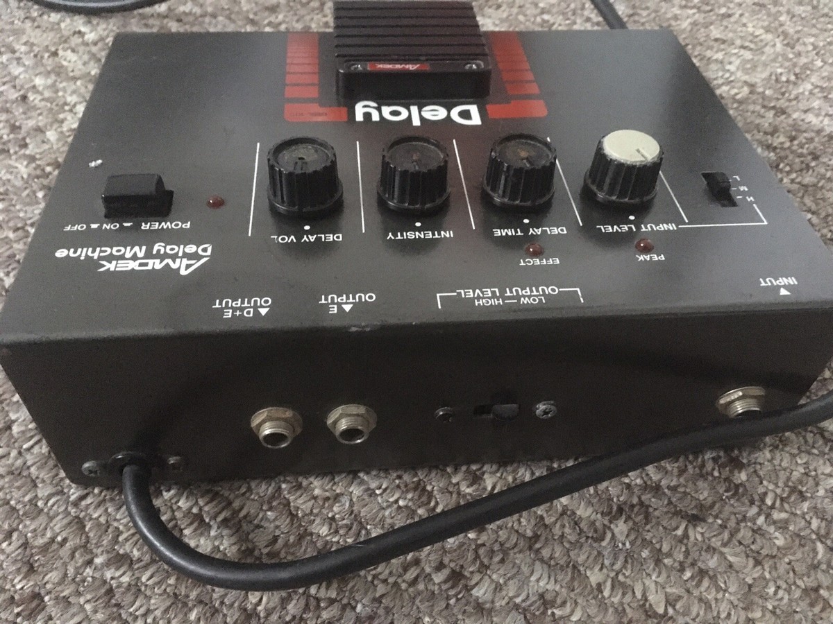 Roland Amdek Delay Machine Dmk-100 1980s Vintage Guitar Effects