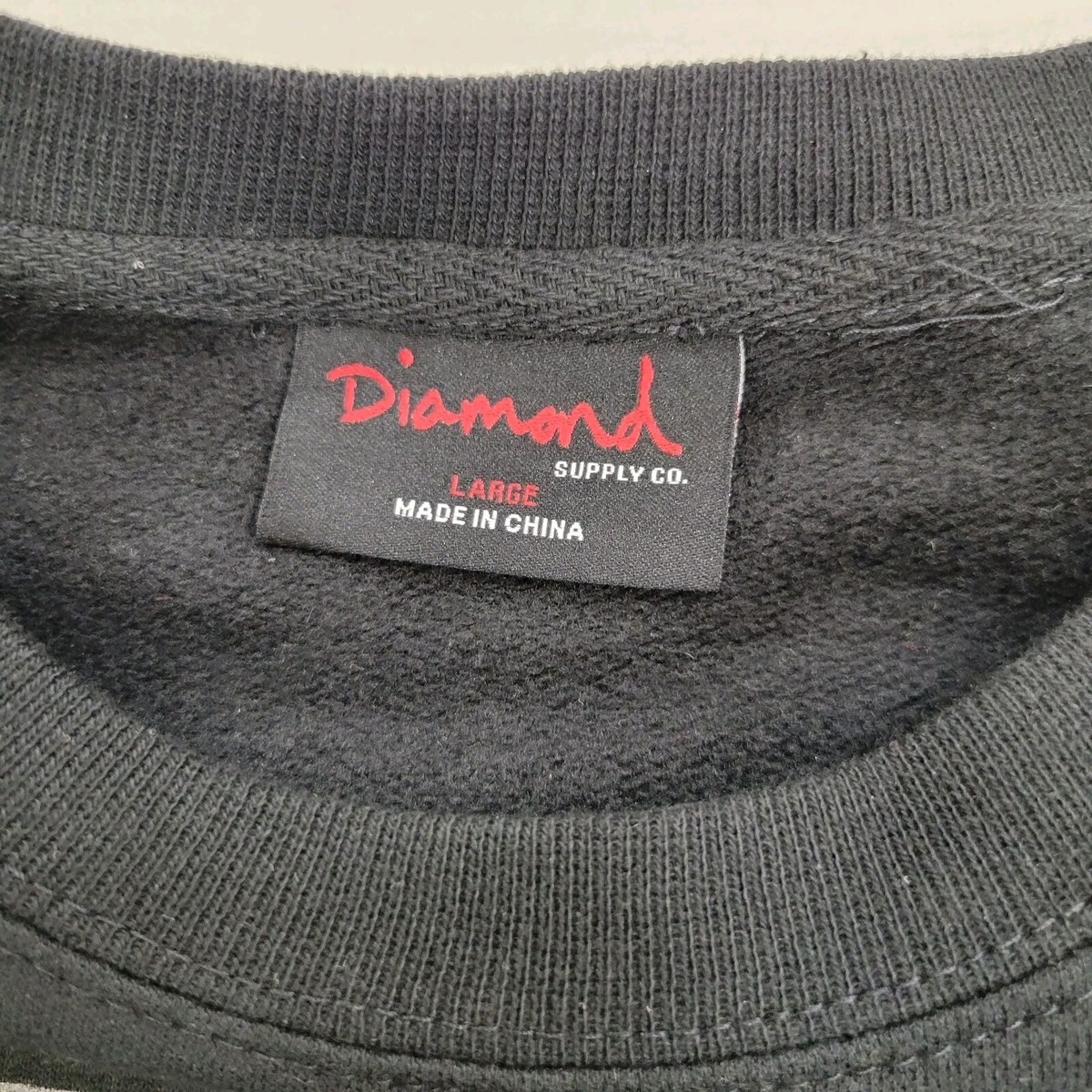 Diamond Supply Co Sweatshirt Mens Large L Tiffany Logo Skate Swag