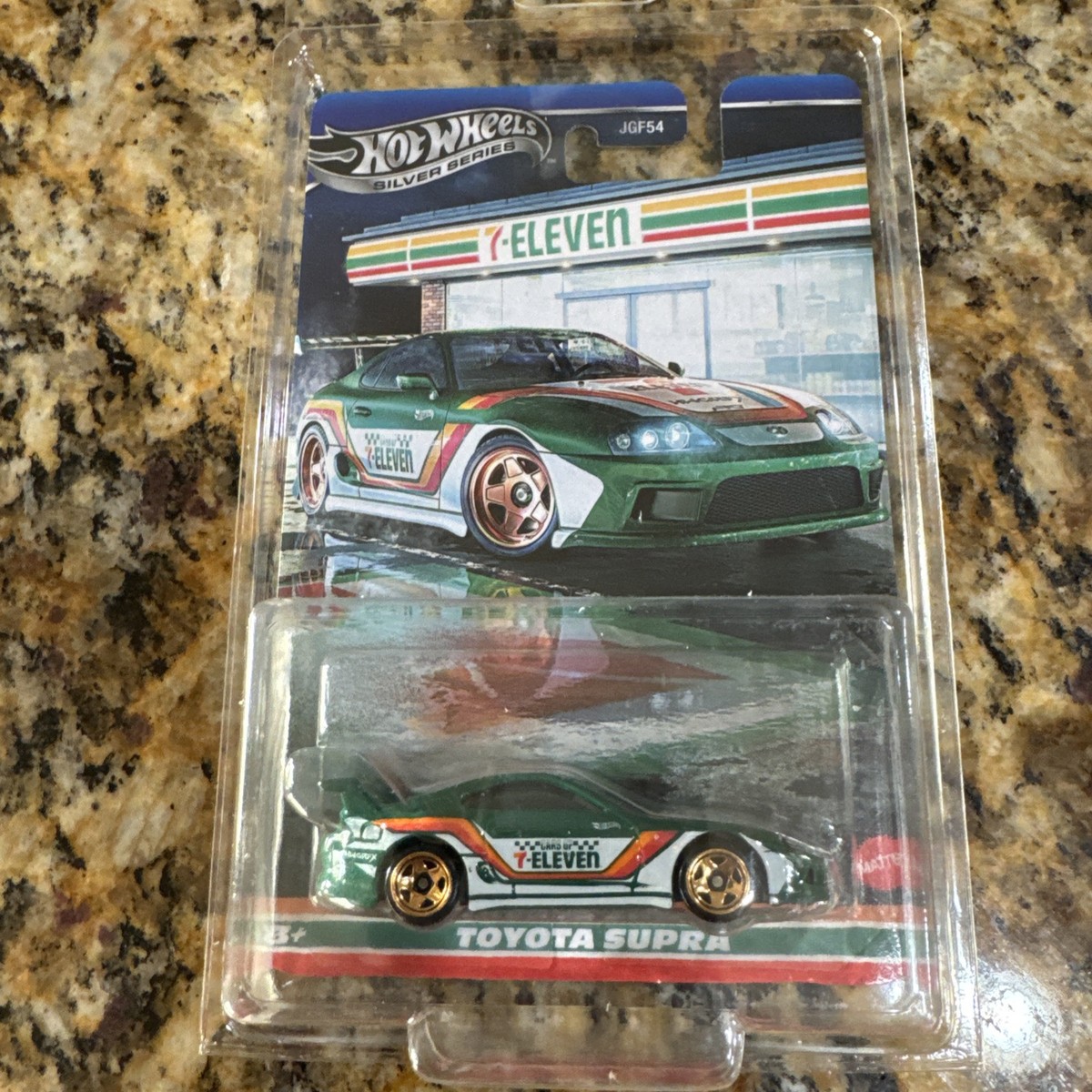 Hot Wheels Silver Series 7-11 Toyota Supra In a Protector | eBay