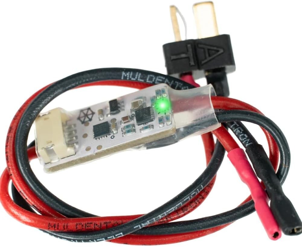 Perun ETU++ Airsoft Mosfet for G&G ETU Gearboxes wired to Deans