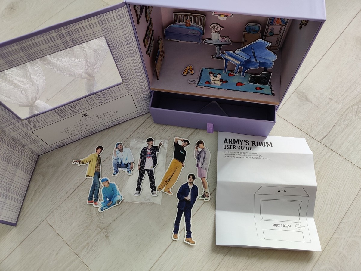 BTS ARMY Membership Merch Box #3 ARMY ROOM opened and assembled | eBay