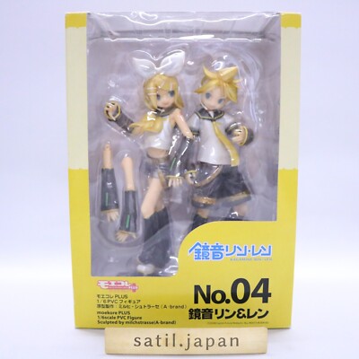 VOLKS Moekore plus Kagamine Rin, Kagamine Len No.04 Figure Japan