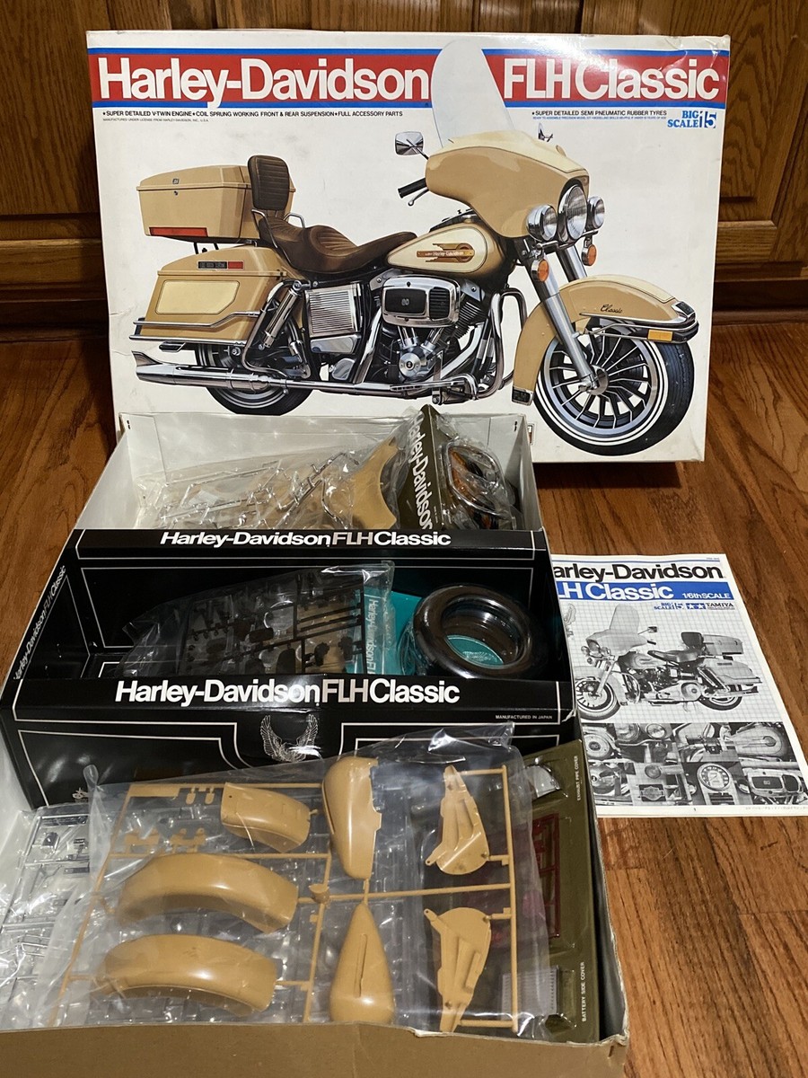 Tamiya 16015 1/6 Scale Harley-davidson FLH Classic for sale online