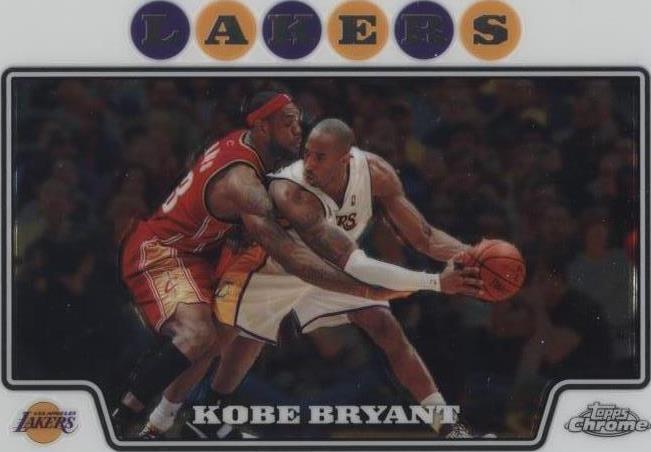 2008-09 Topps Chrome - LeBron James, Kobe Bryant #24 Guarded by