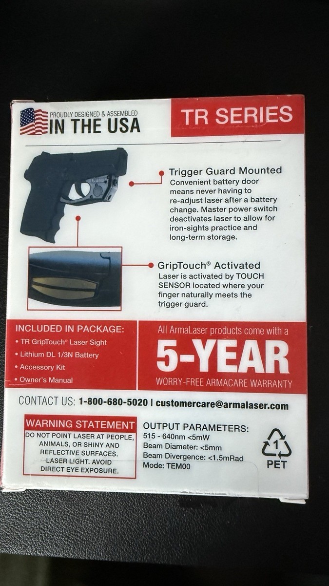 ArmaLaser TR8G Green Laser for SIG SAUER P238 and P938 for sale