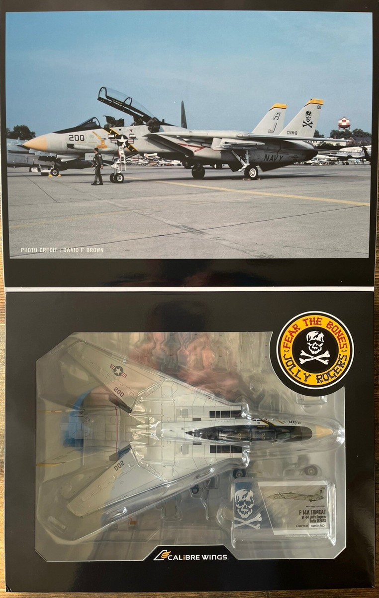 NEW CALIBRE WINGS 1:72 scale F-14A TOMCAT VF-84 JOLLY ROGERS 