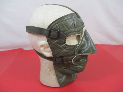 WWII US Navy USN Extreme Cold Weather Insulated Face Mask - OD