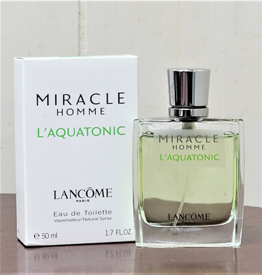 Miracle Homme L' Aquatonic by Lancome 1.7 oz / 50 ml edt spy