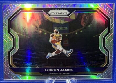 Lebron James Silver SP 2020-21 Panini Prizm #1 Kobe Bryant Tribute