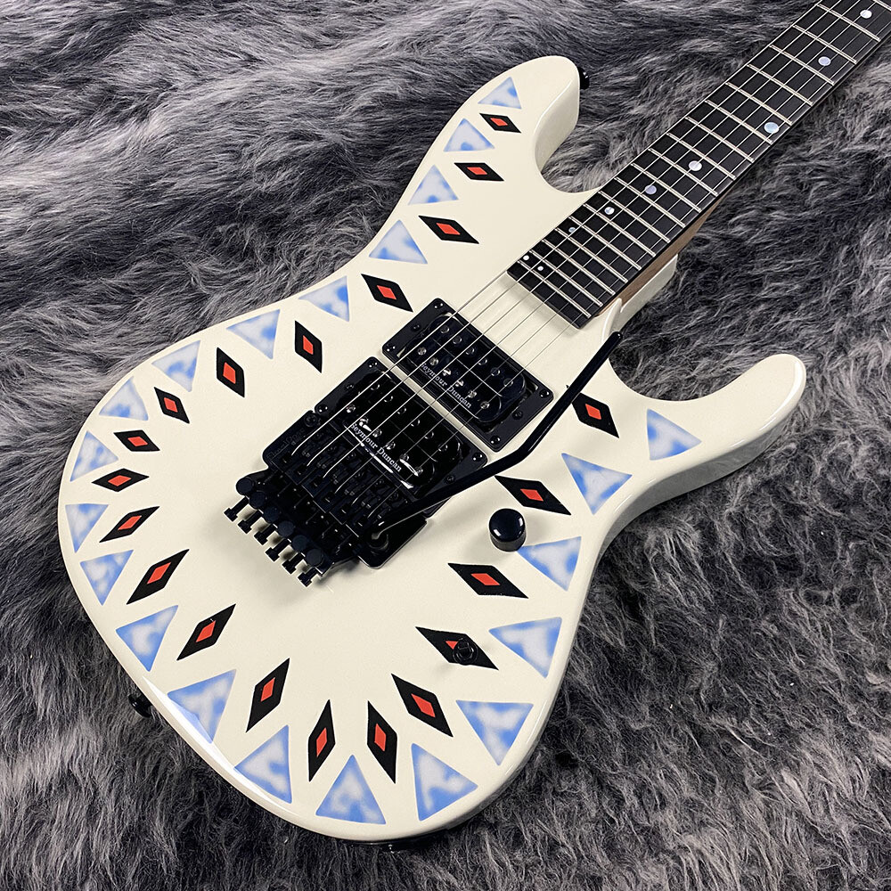 KRAMER NightSwan Vintage White with Aztec Graphic | eBay