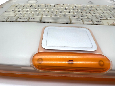 Vintage Apple Tangerine Clamshell iBook G3 300mhz Orange AC100V