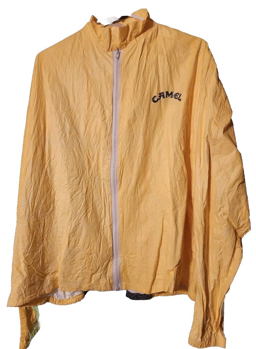 Camel Cigarettes 1992 Promo Jacket Wind Breaker Tyvek Vintage XL