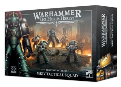 MKIV Tactical Squad 20 Space Marines Warhammer Horus Heresy 30K