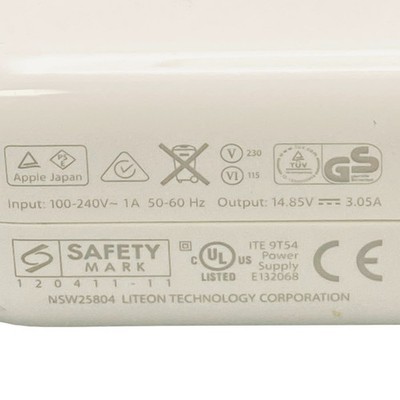Genuine Apple MagSafe 2 Power Adapter for Macbook Air 2014 11